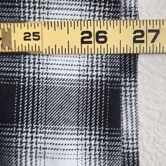 Dixxon Flannel Co Crenshaw Shirt Mens 2XL Black White Plaid Button Long Sleeve - Picture 11 of 11